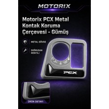 Pcx Metal Kontak Koruma Çerçevesi - Gümüş
