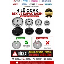 Öz Beyaz Eşya Vestel-Regal-Kumtel - Gazlı Ocak Bek Gövdesi Takımı