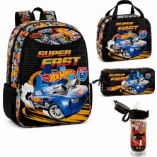 Wiggle Hot Wheels Anaokulu Çanta Seti  Defter Hediyeli