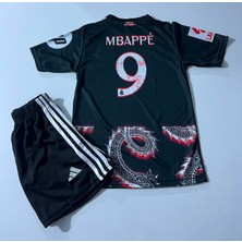 Candy Cup R. Madridd 2024/25 Sezon Dragon Desenli Kylian Mbappe Çocuk Forma 2li Set H