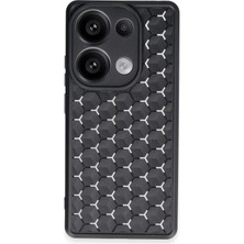 Ankaverse®   Redmi Note 13 Pro 4g Kılıf Petek Silikon Kapak - Siyah