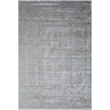 Apex Halı Pantheon 5093 Pt Gri Yumuşak Dokulu Ultra Sık Dokuma Vintage Desenli Şık 120 Tarak Ipek Halı