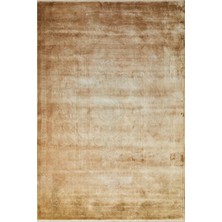 Apex Halı Pantheon 5092 Pt Altın Yumuşak Dokulu Ultra Sık Dokuma Vintage Desenli Şık 120 Tarak Ipek Halı