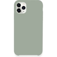 Uravas Store Iphone 11 Pro Max Kılıf Lansman Legant Silikon - Açık Gri