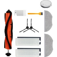 robotyedek Viomi V3 Max ( V3 Değil!) Uyumlu Uyumlu Yedek Fırça Hepa Filtre Mop Seti-9 Parça