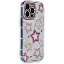 Uravas Store Iphone 14 Pro Max Kılıf Reflexion Desenli Kapak - Desen 3