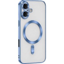 Uravas Store Iphone 16 Kılıf Kross Magneticsafe Kapak - Sierra Blue