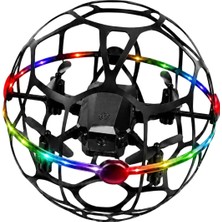 Katlanabilir 360° Korumalı Futbol Top Drone HD Kameralı Uzaktan Kumandalı | Yüksek Uçuş Mesafesi