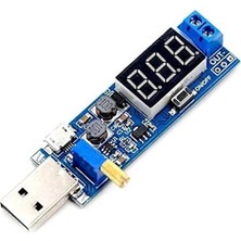 Sanec Dc-Dc USB Boost Güç Regülatör Modülü 3.3V 5V - 9V 12V 24V Masaüstü Güç Modülü