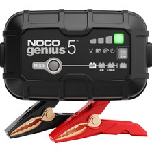Noco GENIUS5EU 6V&12V 5A Akıllı Akü Şarj ve Akü Bakım Desülfatör ,siyah