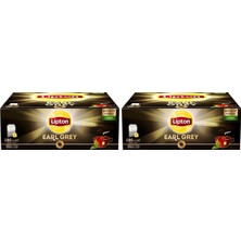Earl Grey Bardak Poşet Çay 100'LÜ 200G (2 Paketi)