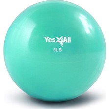 YES4ALL Ağırlıklı Tonlama Topları, Egzersiz, Pilates, Yoga, Denge, Esneklik Için Yumuşak Sa�