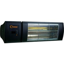 Supra Plus GSS20PLG 2000W Az Işıklı Göz Yormayan Kumandalı Suya Dayanıklı Elektrikli Isıtıcı (Si