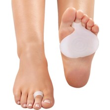 Jetfast 3 Çift Silikon Metatarsal Ayak Pedi Kadın Erkek Parmak Halkalı Ön Ayak Destek Koruma Ped
