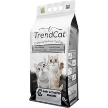 Grey Activated Control Topaklanan Koku Hapseden Tozsuz 10 Lt Kedi Kumu