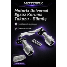 Universal Egzoz Koruma Takozu - Gümüş