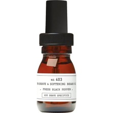 Depot No. 403 Pre-Shave & Softening Tıraş Öncesi Yumuşatıcı Sakal Yağı Fresh Black Pepper 30