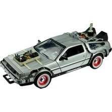 Welly Btt Future Iıı Diecast 1/24 81ER Delorean Lk Coupe
