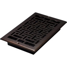 Decor Grates AJL610W-RB Oriental Duvar Kaydı, 15X25 Cm, Ovuşturulmuş Bronz Kaplama
