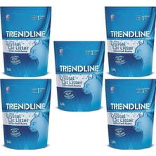 Silika Crystal Kedi Kumu, 3,6 Litre, 5'li Set