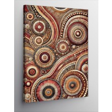 Kanvas Tablo Renkli Soyut Desenler, 50 x 70 CNVSDKEY136950