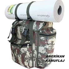 Outdoor Kamp Yürüyüş Trekking Dağcı Seyahat Sırt Çantası 50 Litre Mat Fiyata Dahil Değildi