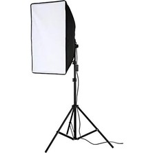 Hlypro Youtube Video Softbox Sabit Işık Seti Sürekli Işık 50X70