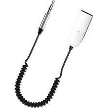 Bluetooth Adaptör Aux 3.5mm Girişli Çevirici - Araç, Araba, Bilgisayar, Speaker Veya Bluetooth �