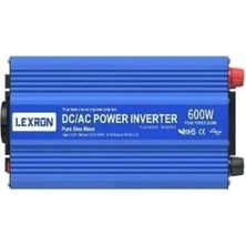 600 Watt 12V Tam Sinüs Inverter Lexron
