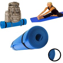 Pilates Minderi, Yoga Matı Mavi 6 mm