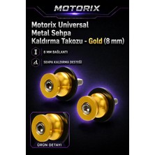 Universal Metal Sehpa Kaldırma Takozu - Gold
