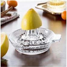 1 Adet Kaliteli Şık Cam Çekirdek Hazneli Limon Sıkacağı