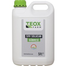 Teoxfarm Organik Sıvı Solucan Gübresi 5 Litre