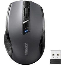 Dual Mode 2.4ghz Kablosuz ve Bluetooth 4000DPI Sessiz Optik Mouse