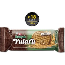 Burçak Yulaflı Bisküvi 125 G x 18 Adet