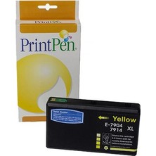 Epson T79XL (C13T79044010) Sarı Yüksek Kapasite (17,1ml-2k) Muadil Mürekkep Kartuşu