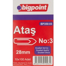 Bigpoint BP350-03 Nikel Ataş No: 3 (28MM)