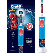 Çocuk Şarjlı/elektrikli Diş Fırçası Spiderman D103
