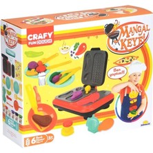 Oyun Hamur Set Mangal Keyfi 6X50GR 22 Parça Büyük