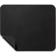 Regnum Orta Boy 25X21CM Mouse Pad Vegan Deri LD301 Siyah - APP04760 (Spigen Tr Garantili)