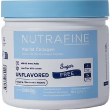 Marine Collagen DOĞAL%100 Çifte Hidrolize Tip 1 Klinik Çalışmalı Balık Kolajen Peptitler 210