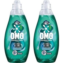 Omo Express Fresh Kötü Koku Karşıtı Beyaz ve Renkliler Sıvı Çamaşır Deterjanı, 1480 ml 2l