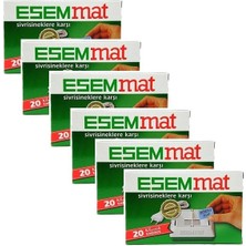 Esemmat Sivrisinek Kovucu Tablet 20 Adet X6 Adet
