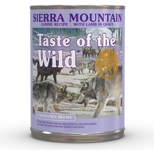 Taste Of The Wild Sierra Mountain Kuzulu Soslu Köpek Konserve Yaş Mama 390 gr