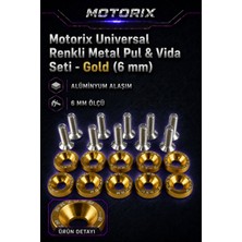 Universal Renkli Metal Pul&vida Seti - Gold