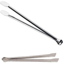 Klasik Metal Mangal Maşası 36 Cm-32 Cm-27 cm Uzun-Kısa Boy Çelik Yemek Barbekü Izgara Kömür K