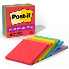 S Per Yap Kan Notlar, 10,2 x 10,2 Cm, 6 Blok, 2 x Yap Ma G C, Marrakesh Koleksiyonu, Birincil Renkle
