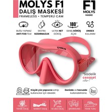 F1 Pro Dalış Maskesi + Antı Fog (Buğu Önleyici Film)