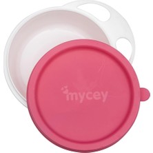 Mycey Kapaklı Mama Tabağı - Pembe