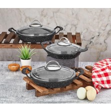 Iron Döküm Granit Sahan Set